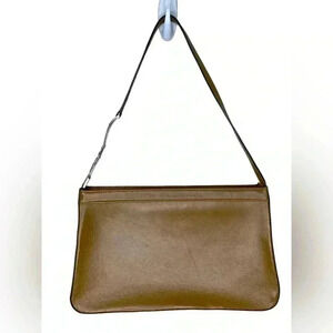 Fratelli Rossetti leather baguette shoulder bag made in Italy